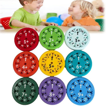 Spinner matematica, pachet Fidget Care Învață Matematică, Diviziune și Înmulțire