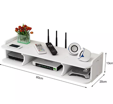 Suport pentru router si alte obiecte cu 3 compartimente