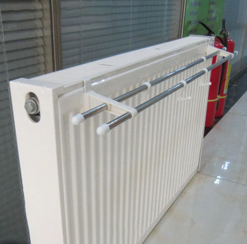 Suport dublu uscare rufe cu prindere de calorifer