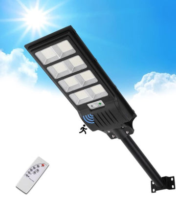 Lampă stradală solară 1000W - 6500K LED