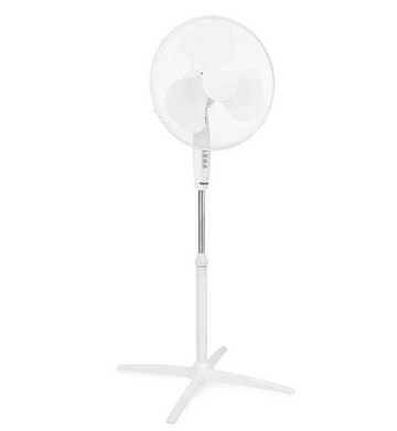 Ventilator cu picior 50W, 3 trepte de viteza, diametru 43 cm, inaltime reglabila 100-150 cm