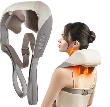 Aparat de masaj cervical multifunctional Shiatsu Roller, Alimentare USB